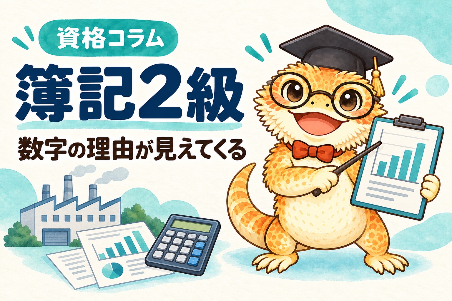 簿記2級を取ったら何ができる？ 管理人コラムのイメージ