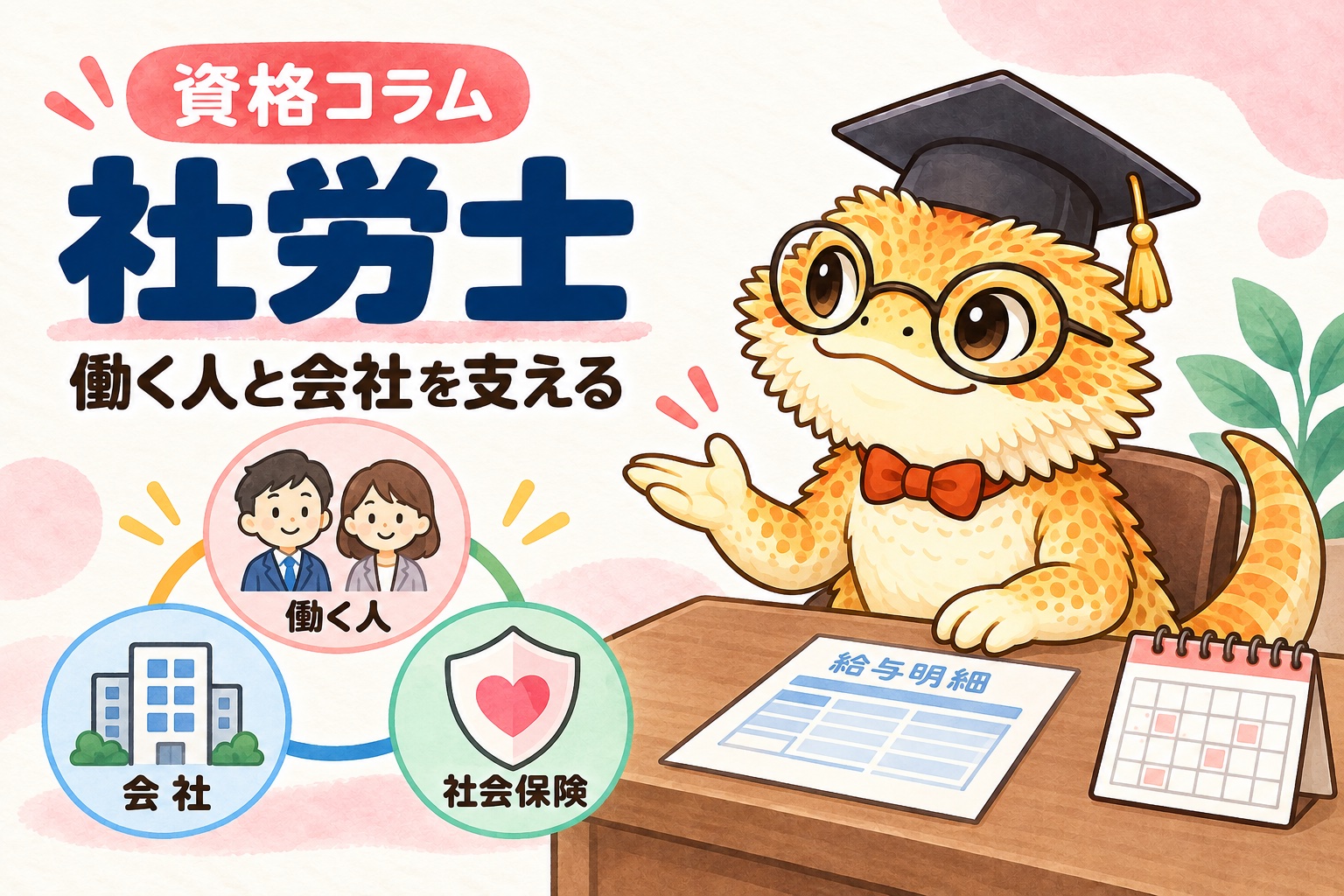社労士を取ったら何ができる？ 管理人コラムのイメージ
