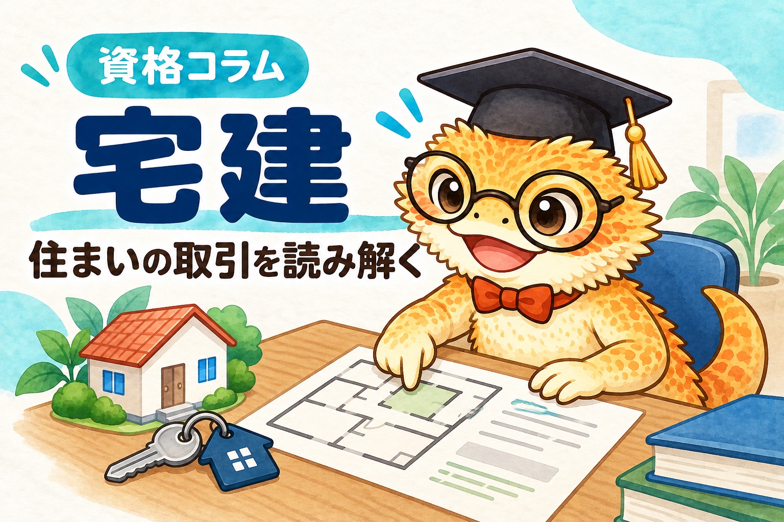 宅建を取ったら何ができる？ 管理人コラムのイメージ
